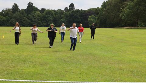 Egg and spoon race